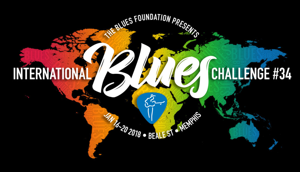 image of the logo for International Blues Challenge at The Blues Foundation, Memphis