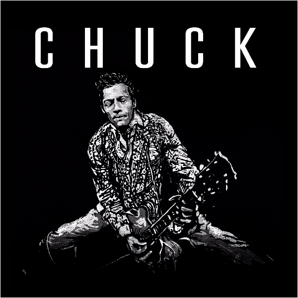 image of the cd cover for Chuck Berry's final album - Chuck