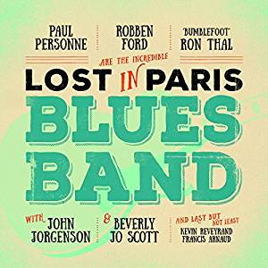 image of album cover for Lost In Paris Blues Band's album called Lost In Paris Blues Band