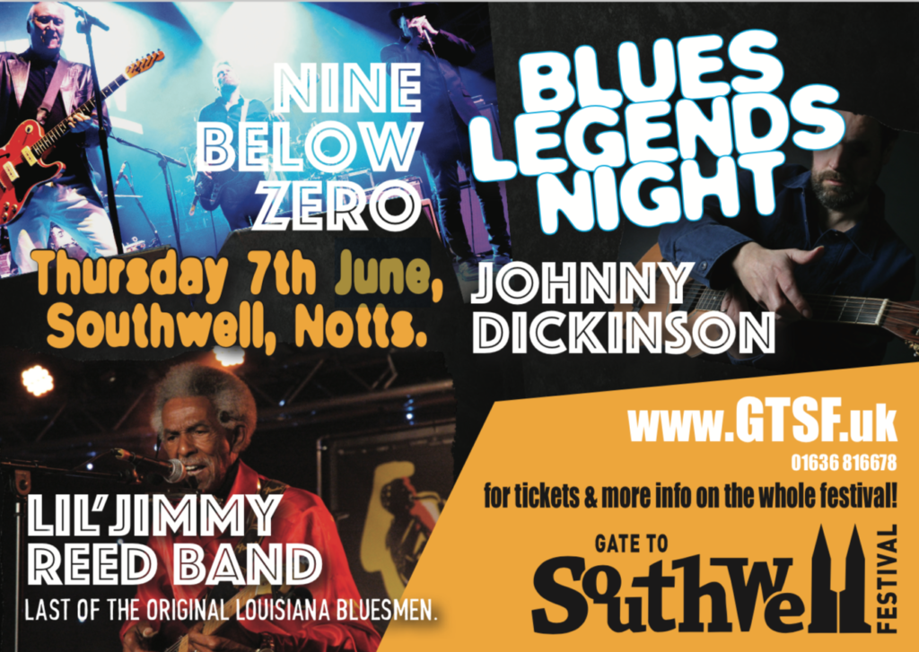 image of poster for Southwell Festival Gets The Blues