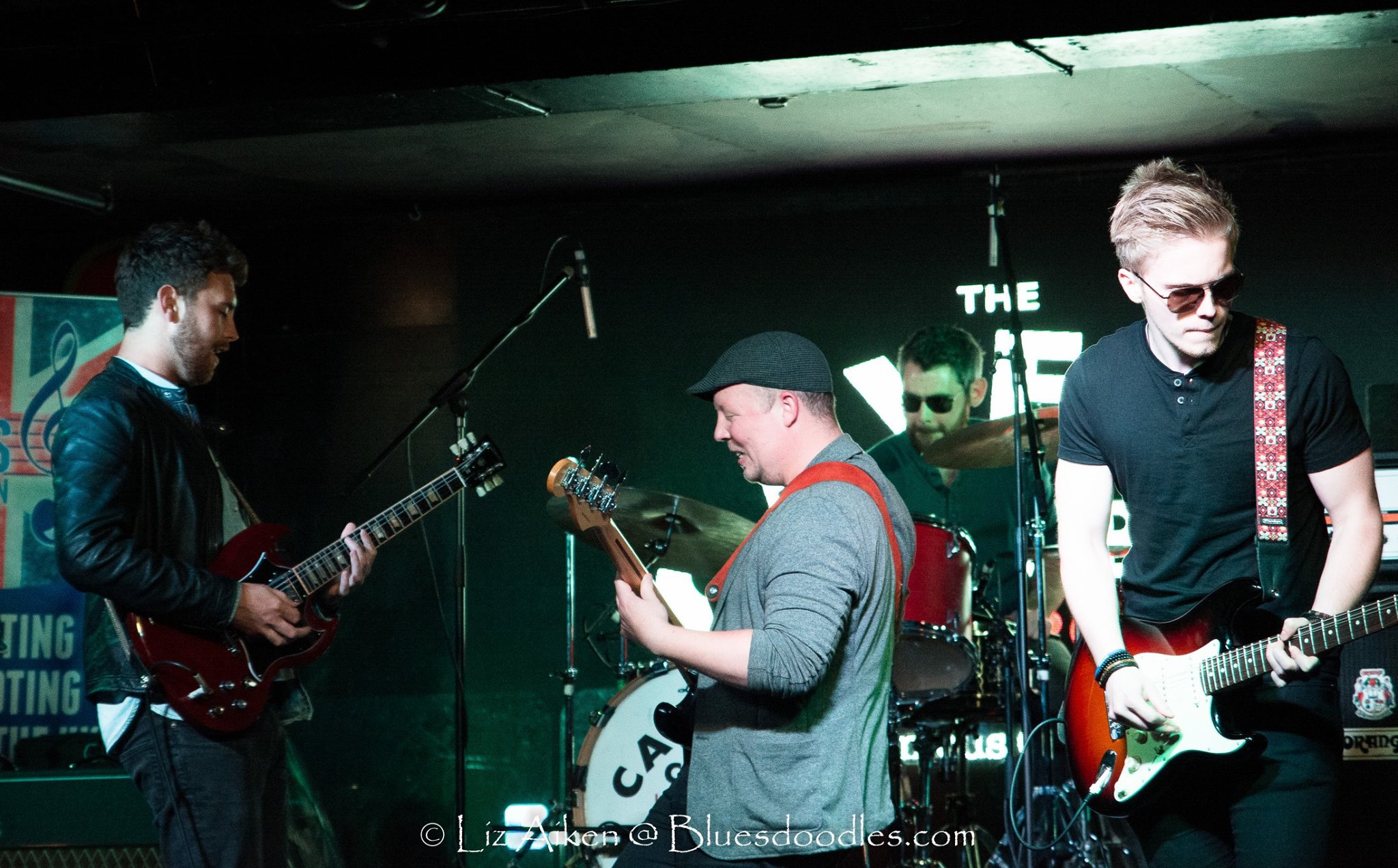 photo by Liz Aitken of Rainbreakers at UK Blues Challenge