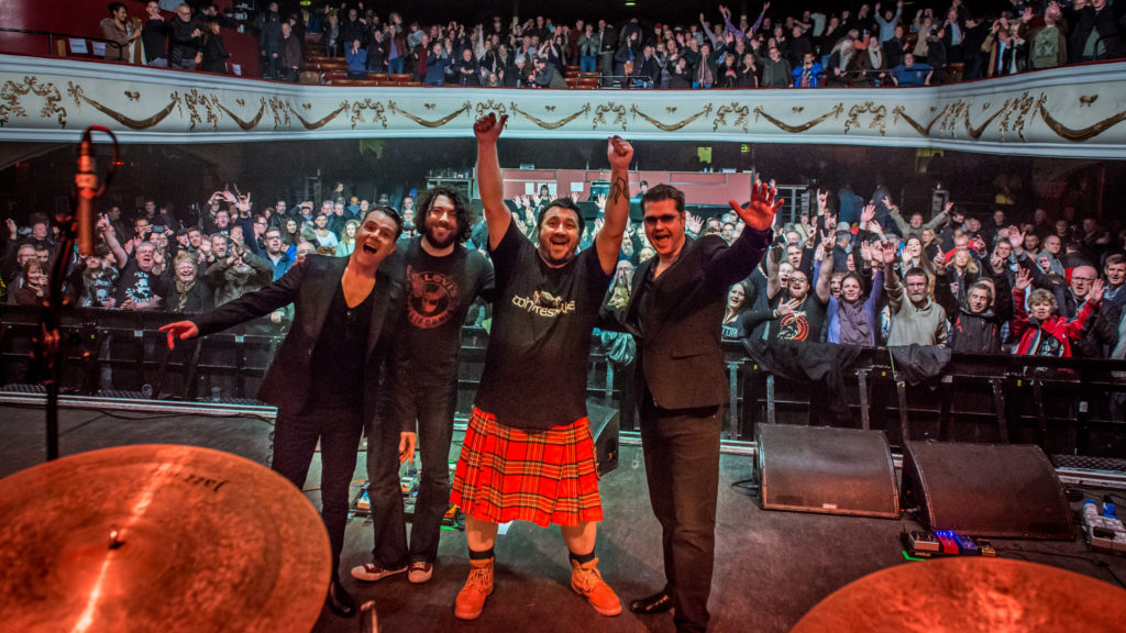 image of King King by Laurence Harvey at Shepherds Bush Empire, London with audience