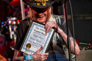 JOHNNY WINTER BLUES HALL OF FAME