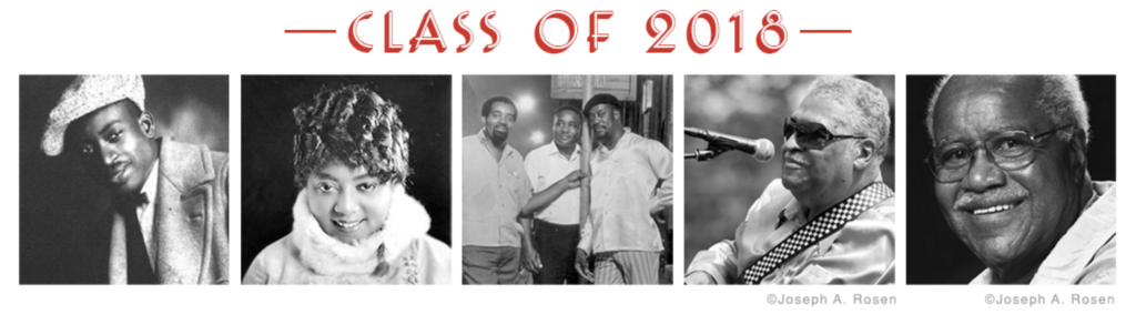 image of Class of 2018 Blues Hall Of Fame