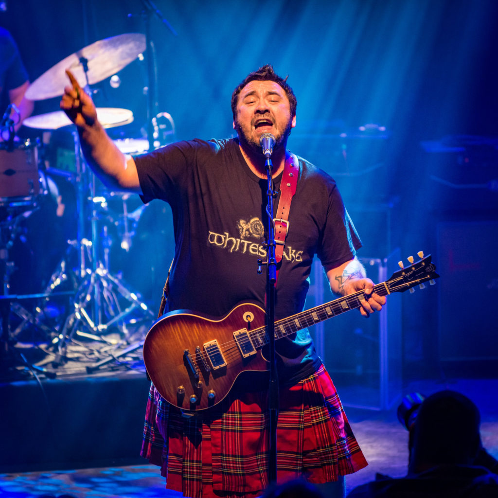 image of Alan Nimmo by Laurence Harvey at Shepherds Bush Empire, London. January 2018