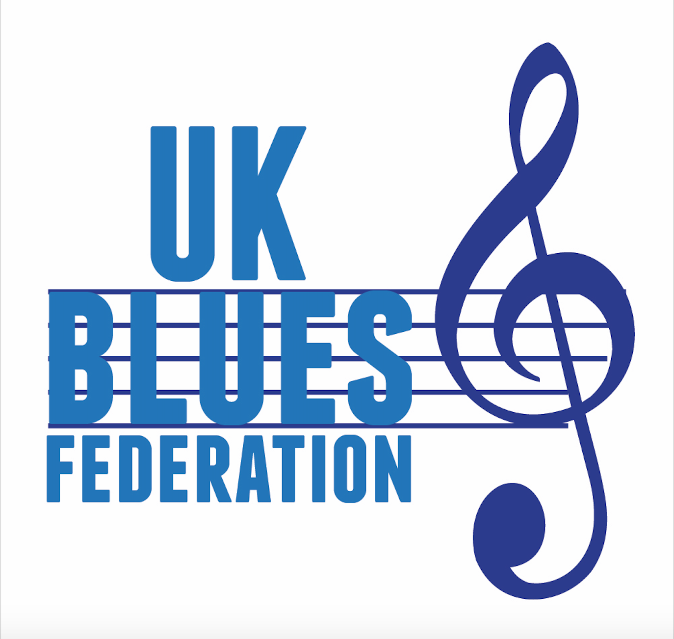 image of the logo for the UK Blues Federation