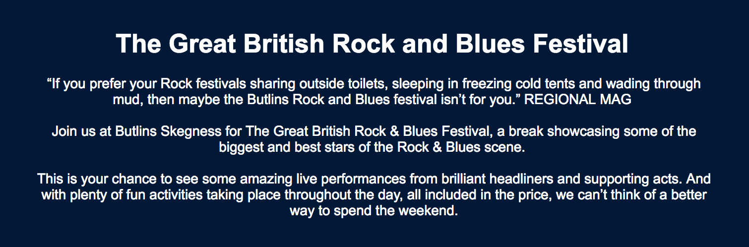 image for The Great British Rock & Blues Festival, Skegness