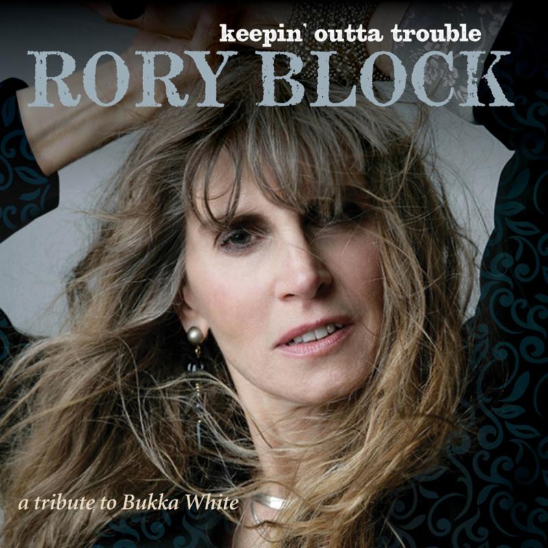 Rory Block Keepin' Outta Trouble Album Cover