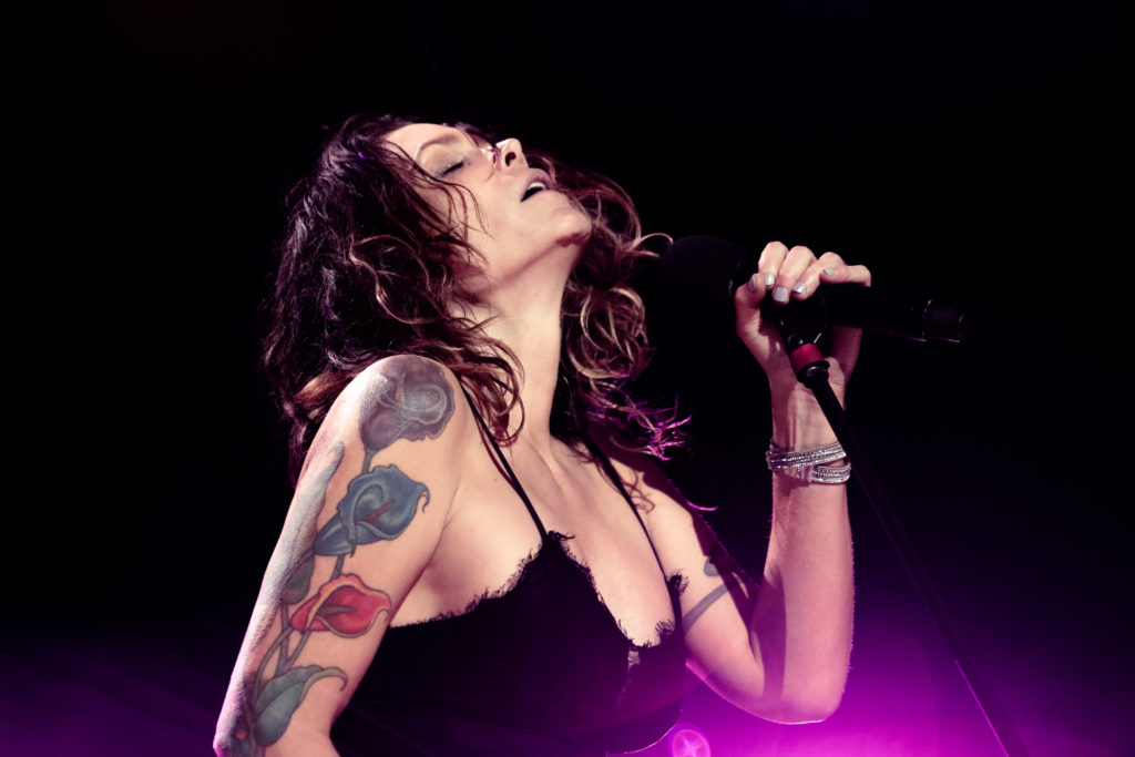 photo of Beth Hart performing live at the Royal Albert Hall, London, UK.