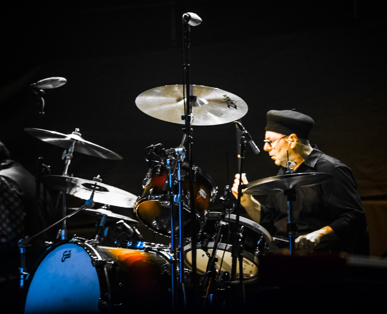 photo of drummer Anton Fig - Royal Albert Hall by Richard Bolwell