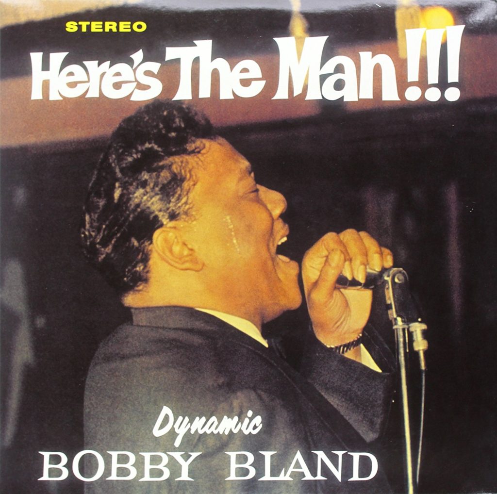 Bobby Bland album cover image for Here's The Man