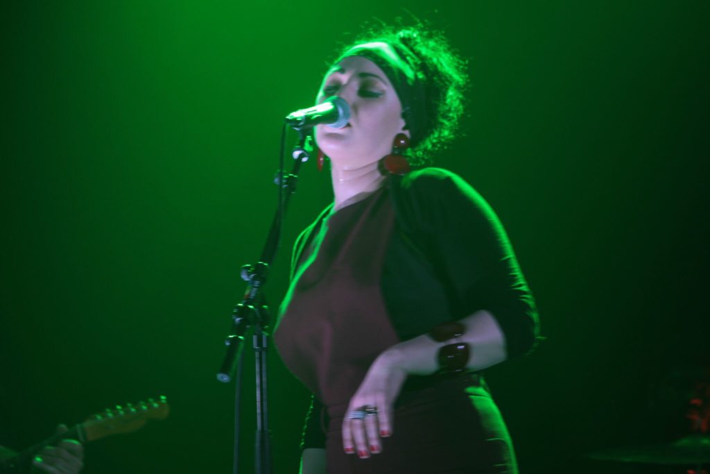 image of Charlotte Marshall by Colin Campbell at Edinburgh Blues & Rock Festival 2018