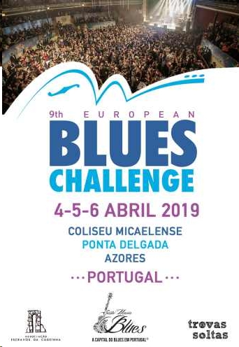 image of poster for the 9th European Blues Challenge 2019