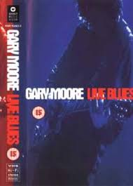 image of dvd cover for gary moore live blues dvd