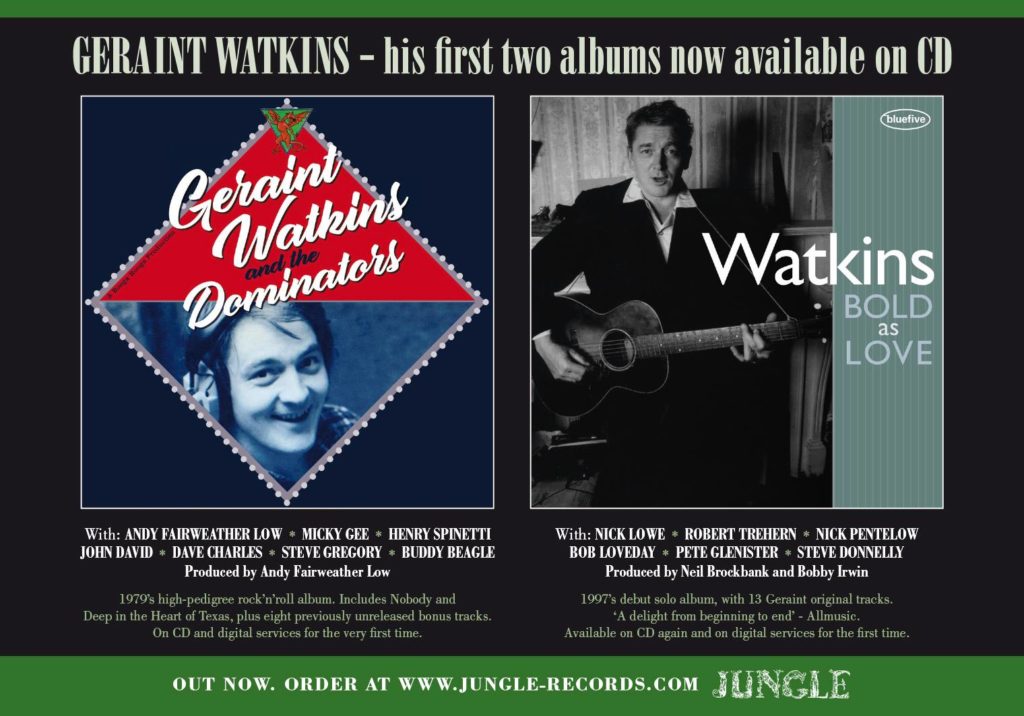 image of Geraint Watkins album covers