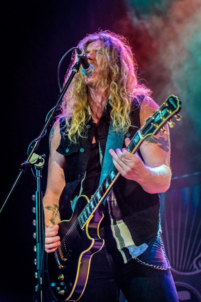 image of Jared James Nichols playing guitar on stage