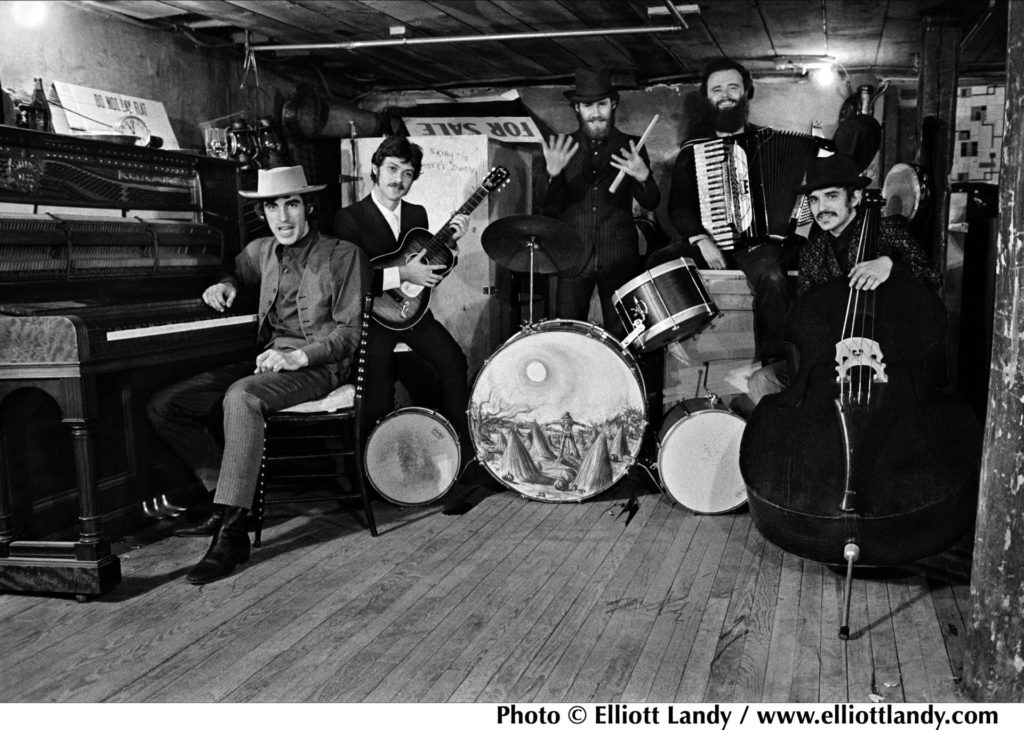 image of The Band by Eliott Landy, Woodstock, NY, 1968