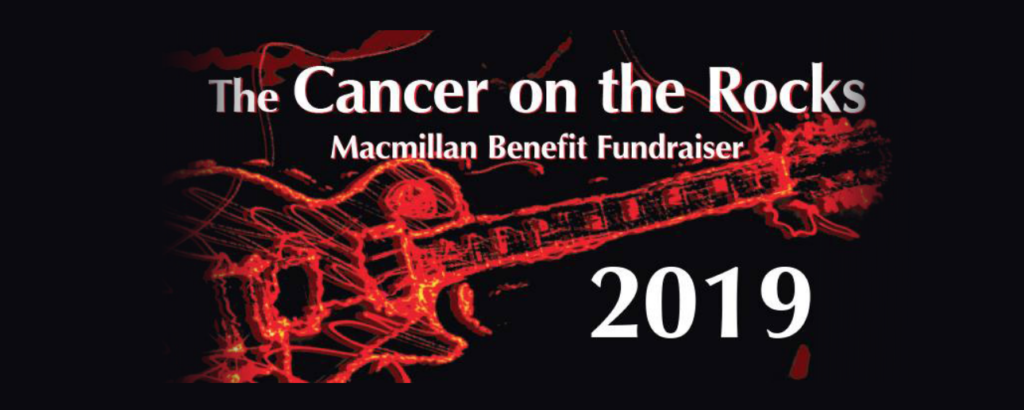 image of banner for cancer on the rocks festival, london