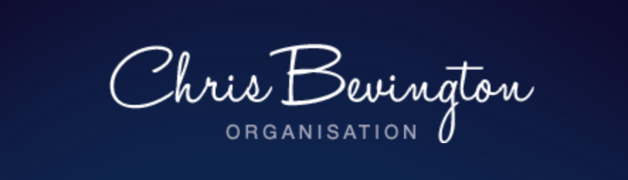 image of logo banner for chris bevington organisation