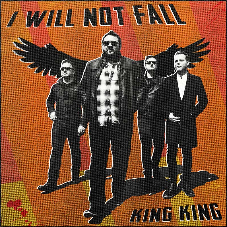 image of king king I will not fall album cover