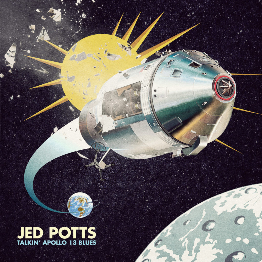 image of jed potts apollo 13 blues album cover artwork