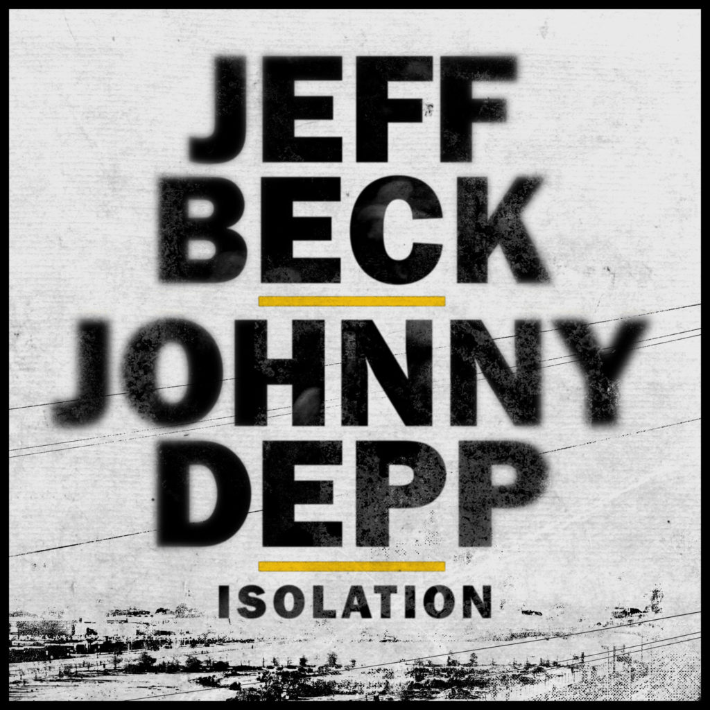 image of cover for johnny depp and jeff beck's isolation