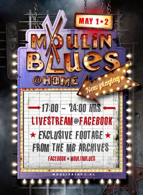 image of advert for moulin blues livestream event on facebook may 2020