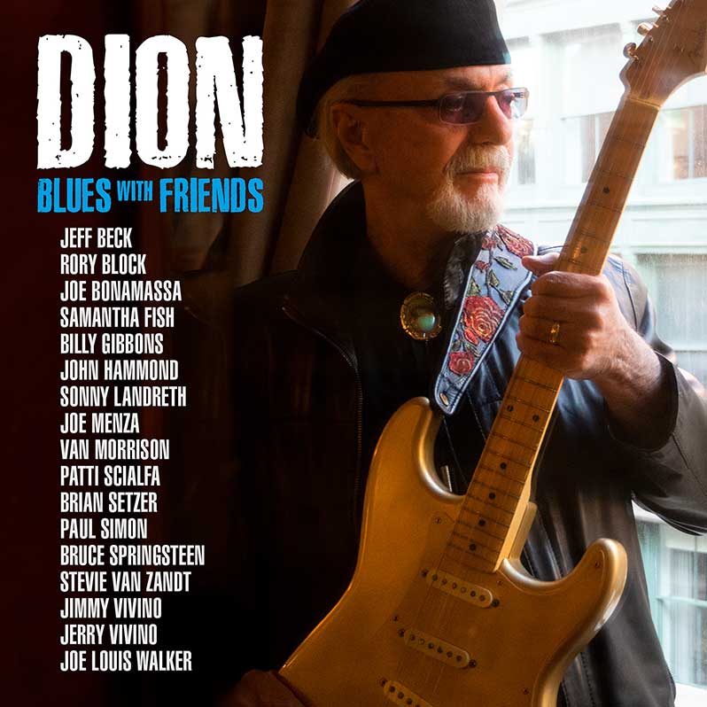 image of album cover for dion blues with friends