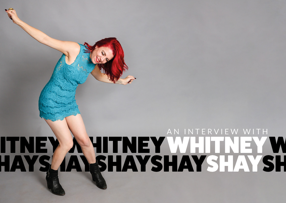 image of whitney shay in blues matters magazine