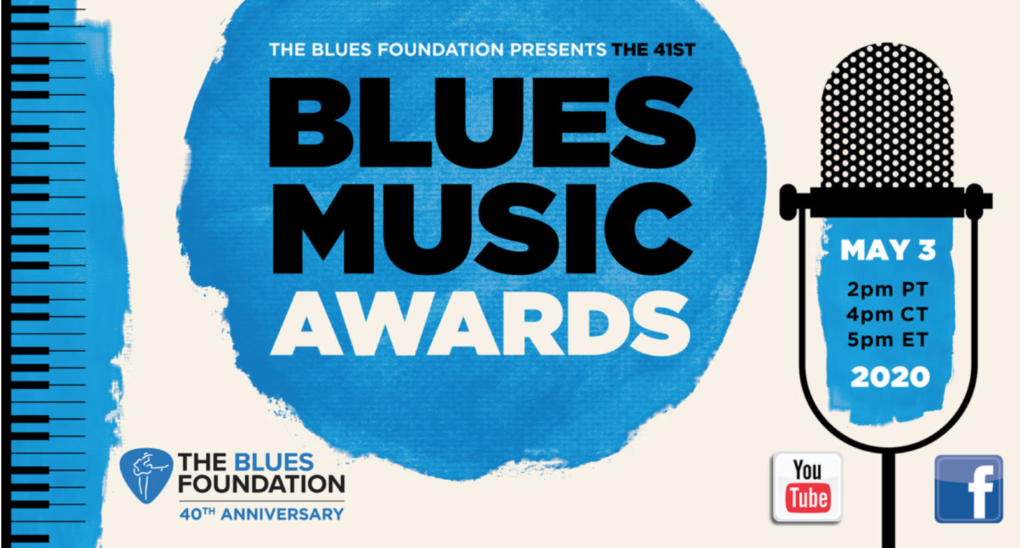 image of blues foundation blues music awards 2020 logo