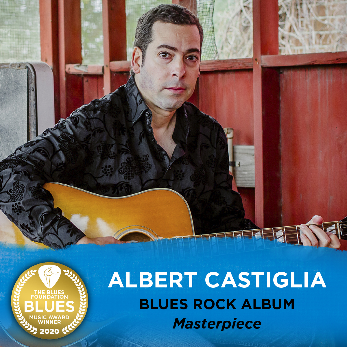 image of albert castiglia winner of bma 2020