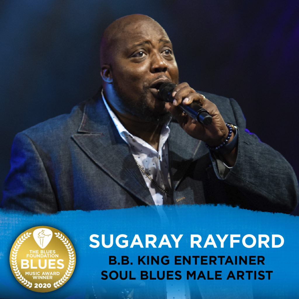 image of sugaray rayford blues foundation winner of blues music awards 2020
