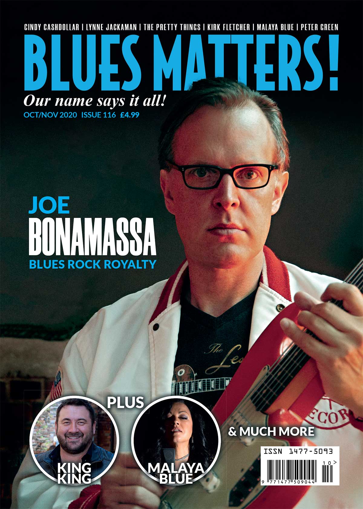 BM116-cover-image image of blues matters issue 115 with walter trout on cover and image of bobby rush inside