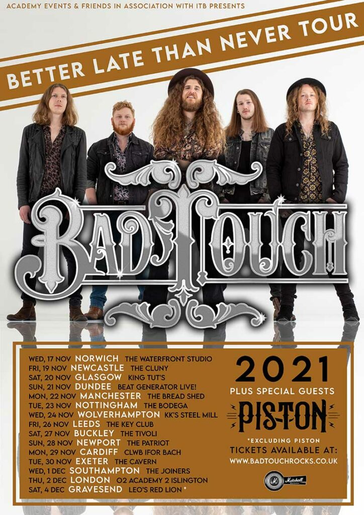 Bad-Touch-Nov-2021-Tour-Poster