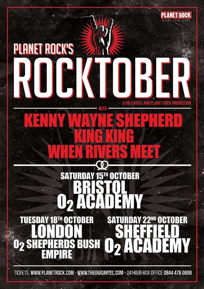 Planet Rock launches Rocktober concerts