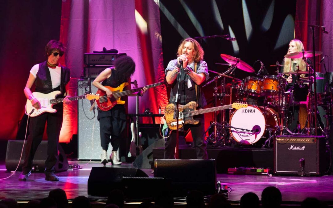 Live Review: Jeff Beck and Hollywood star Johnny Depp – the Sage Gateshead