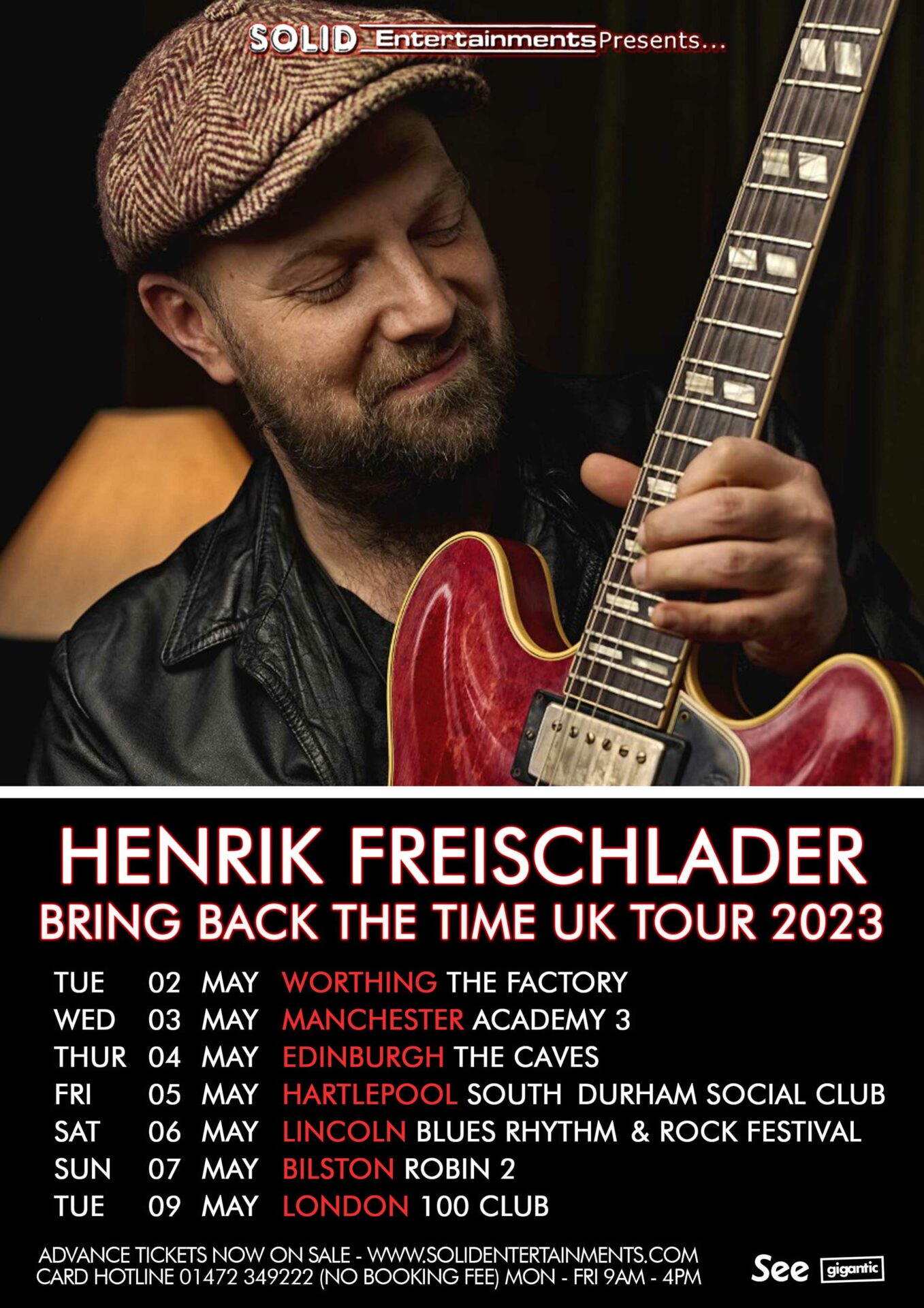 henrik freischlader bring back the time tour 2022