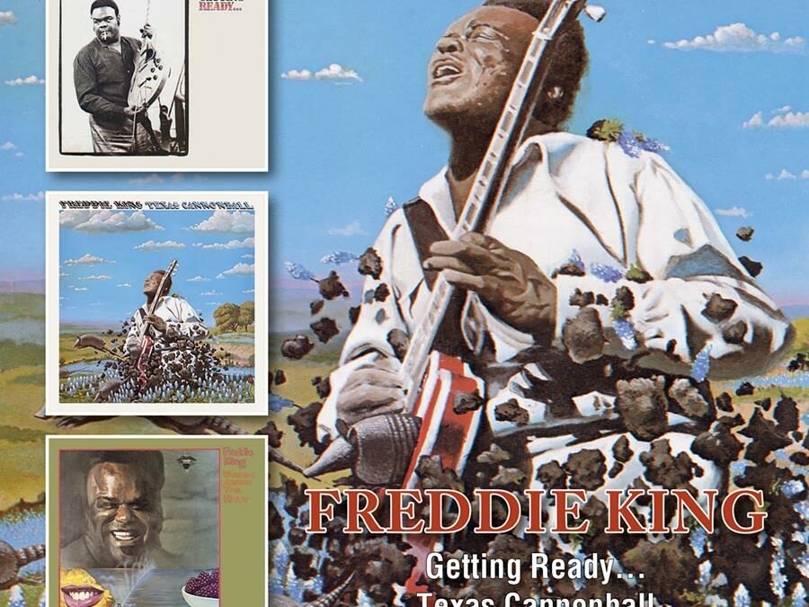 Freddie King to launch 3 albums