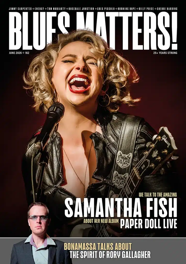 Image of the front cover of Blues Matters June 2026 issue