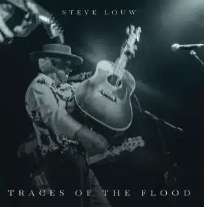 Steve Louw's new album cover for Traces of the Flood